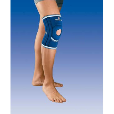 RODILLERA NEOPRENO CON ROTULA ABIERTA Y ESTABILIZADORES LATERALES