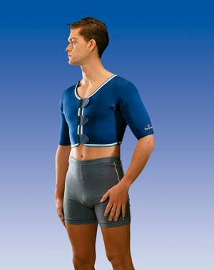 Soporte de hombro bilateral